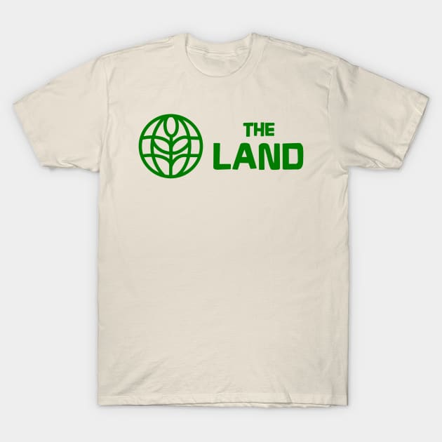 Living with the land T-Shirt by Hundred Acre Woods Designs